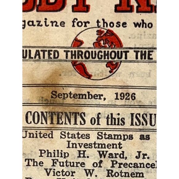 Antique Advertisement For Magazine 1926 Hobby News Sales W Front Page Sample SEE - Picture 2 of 8